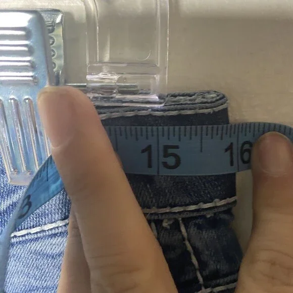 Daytrip Virgo Straight Stretch Jeans Size 28R Women Bling Equestrian Mid Rise - Picture 13 of 15